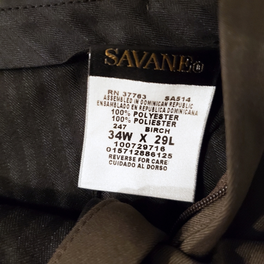 🍍SAVANE Pleated Front▪︎Comfort Plus Waist - Picture 4 of 6